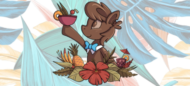 Chocolate Pony Flags and Art